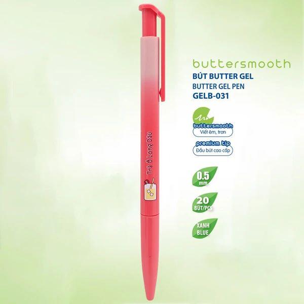 Bút Gelb-031 Xanh 0.5Mm 4Mc Hộp 20