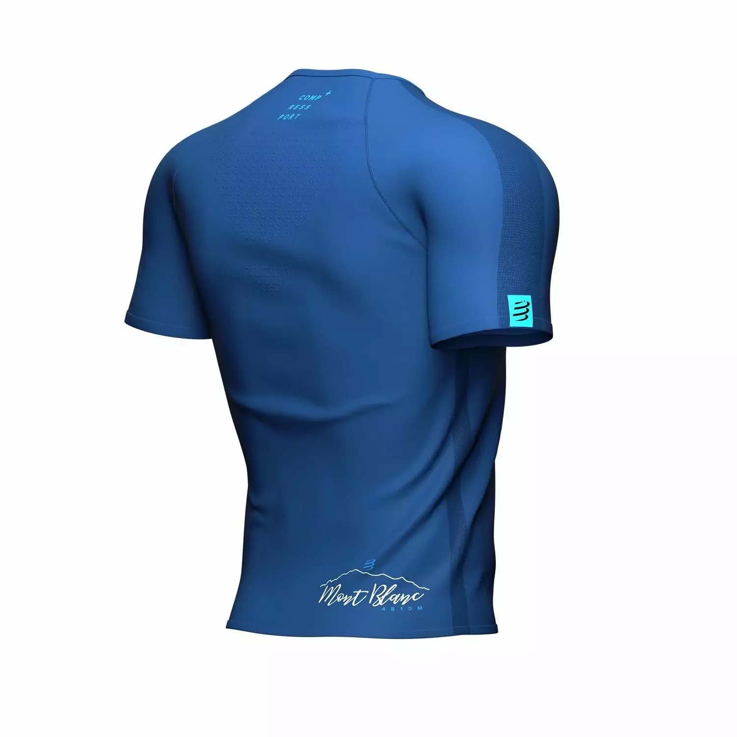 Áo chạy bộ nam Compressport Training T-Shirt – Mont Blanc