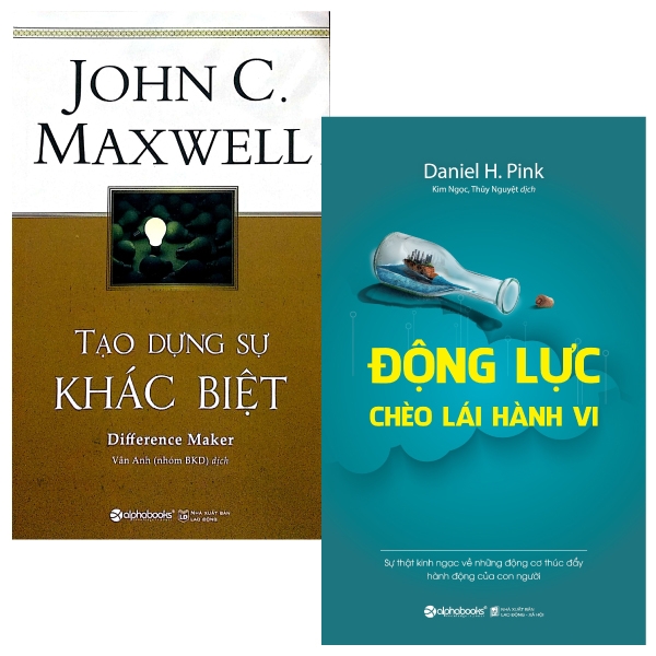 Combo Động Lực Chèo Lái Hành Vi + Tạo Dựng Sự Khác Biệt (Bộ 2 Cuốn)