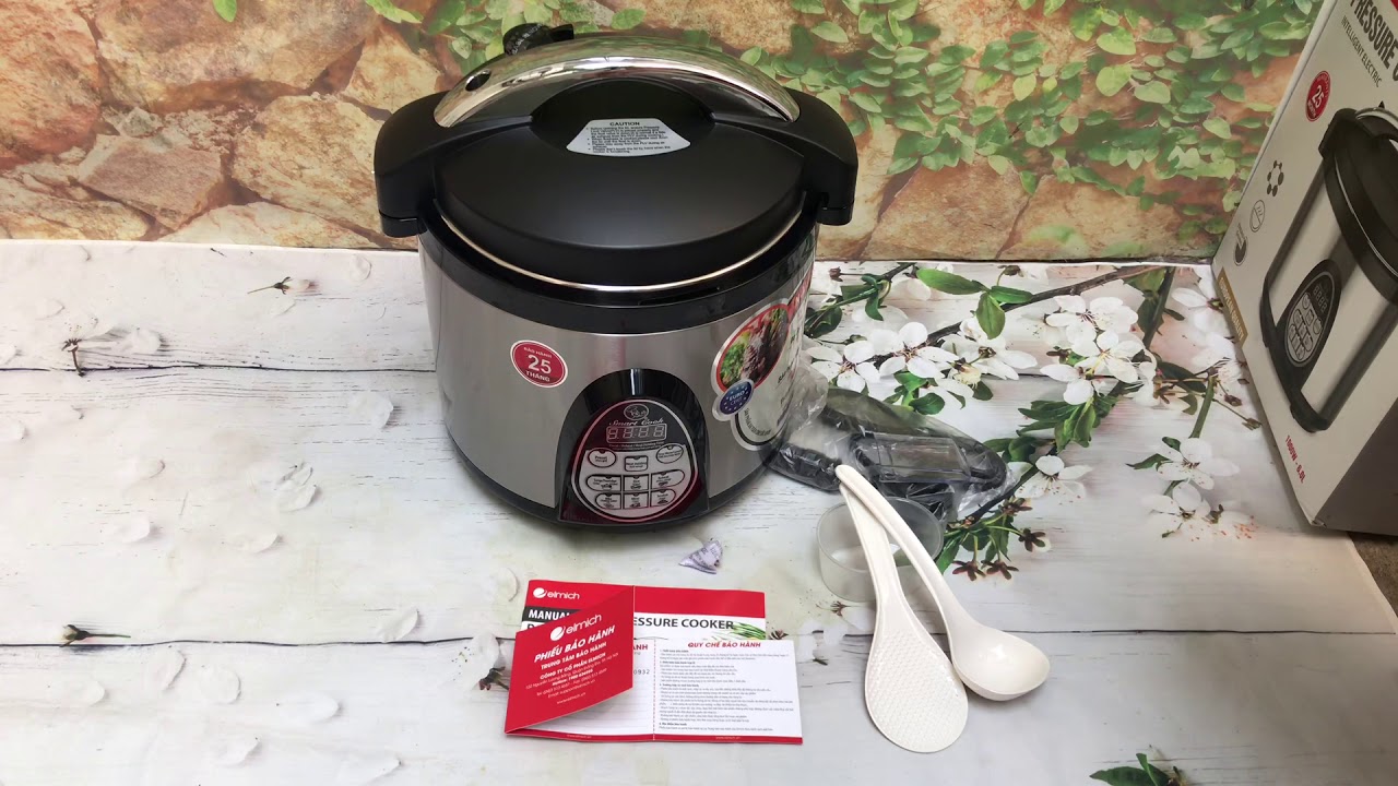 NỒI ÁP SUẤT ĐIỆN ĐA NĂNG 6L-1000W - HÀNG CHÍNH HÃNG