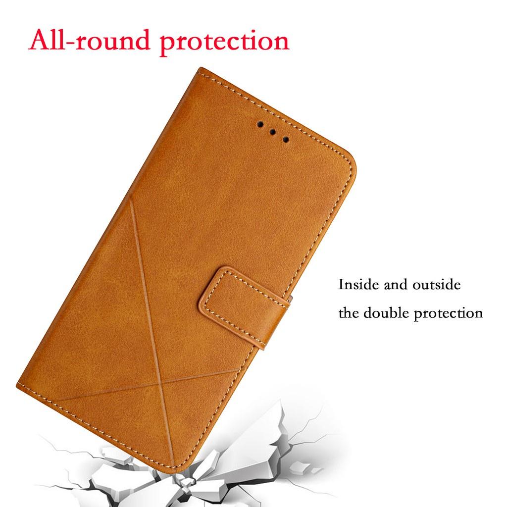 Ốp điện thoại da dạng ví cho Xiaomi Redmi Note 10S Note 10 5G Note 10 Pro Max Note 9 Pro Max Note 9S Note 9T Note 8 Pro Note 8T