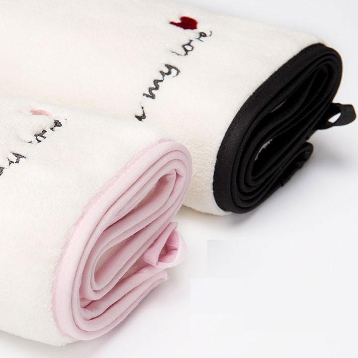 Khăn Trùm Đầu Siêu Thấm Hút Nước, Chất liệu sợi Microfiber siêu tiện dụng