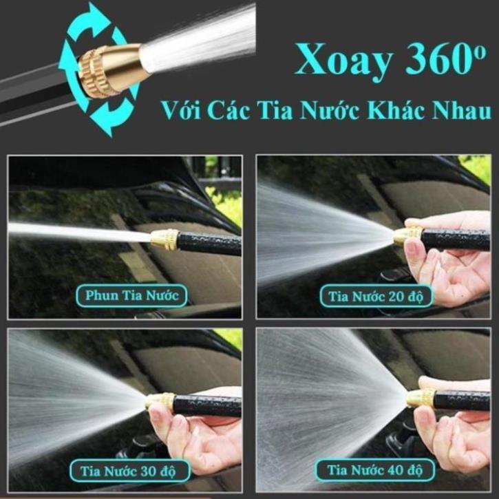 Vòi Xịt Rửa Xe Áp Lực Cao - Tưới Cây Với 4 Chế Độ Nước 810-2,498,622 TL