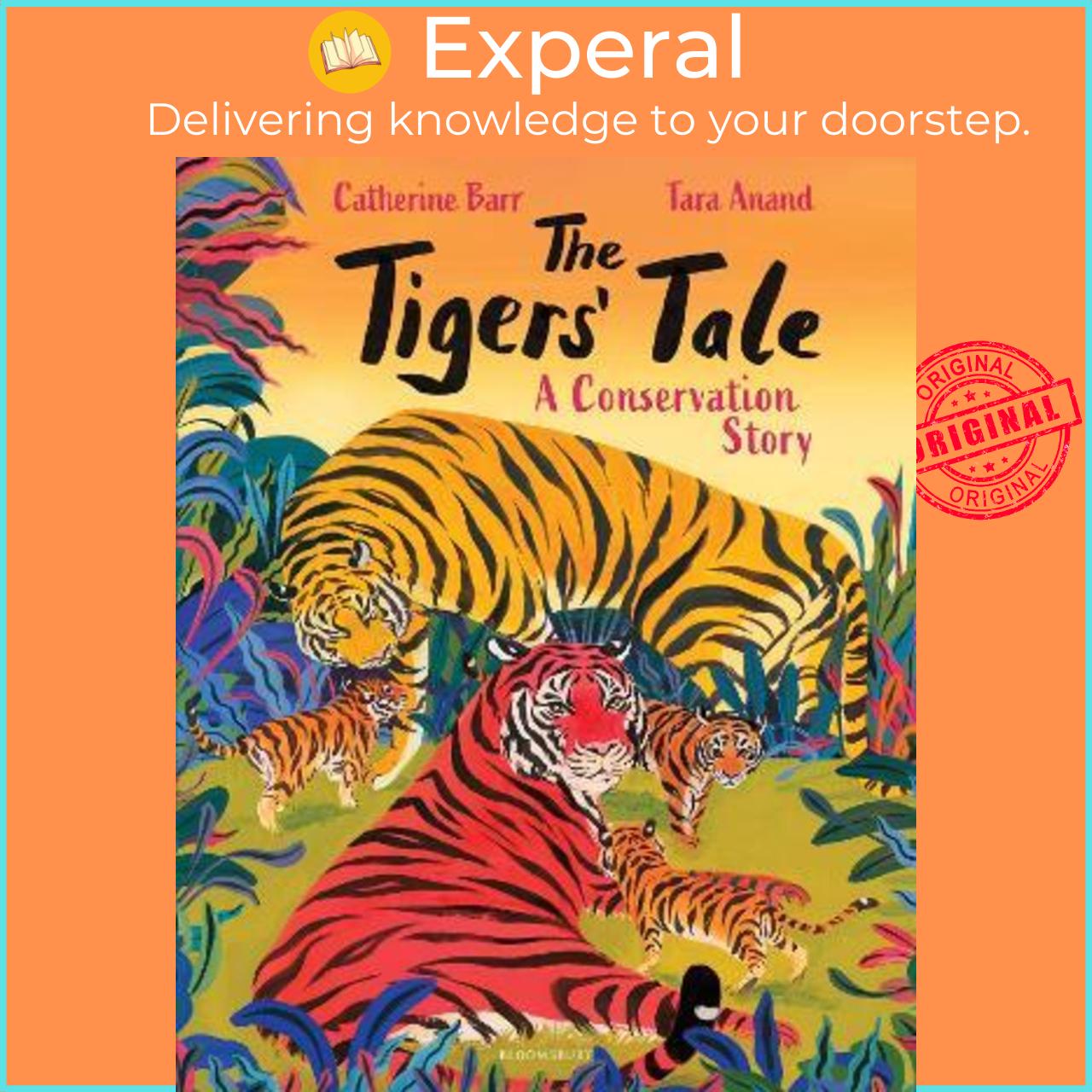 Hình ảnh Sách - The Tigers' Tale : A conservation story by Catherine Barr (UK edition, hardcover)