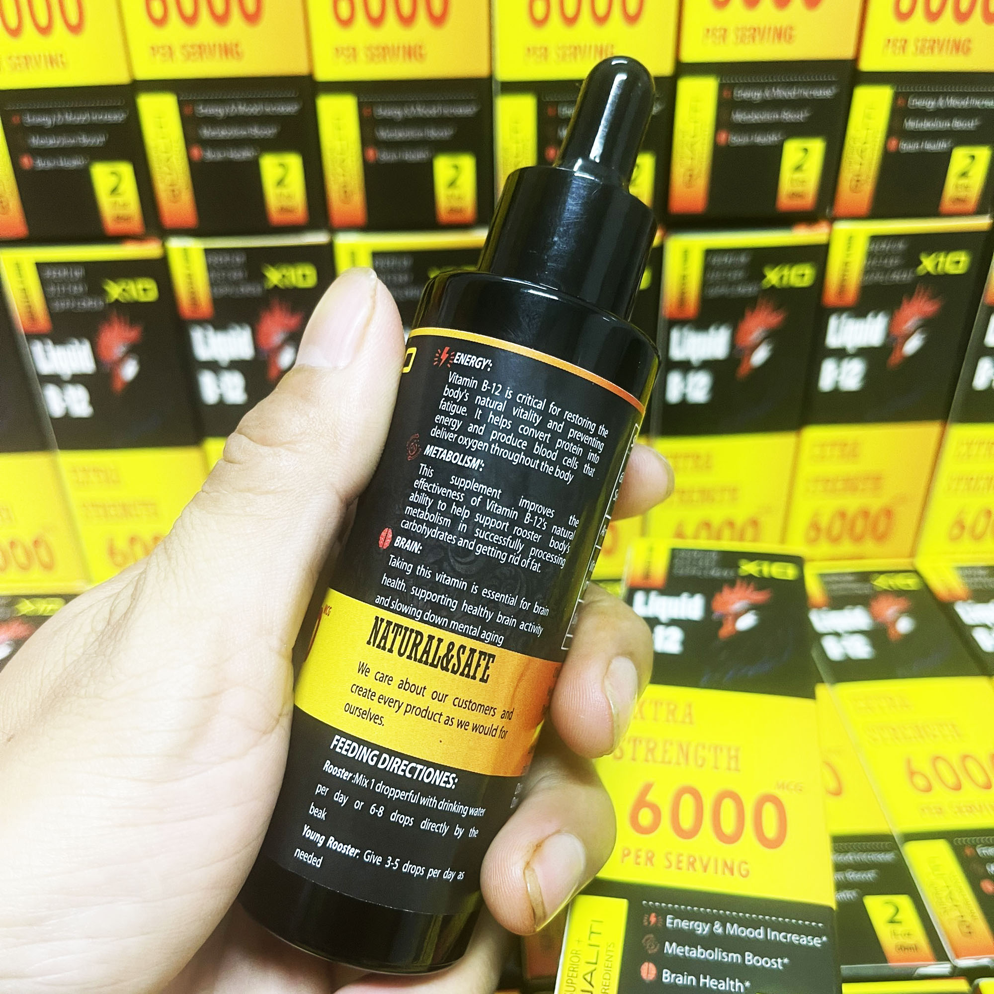 Liquid B12 6000 - Nuôi Gà Chế Độ Đá Cao Cấp