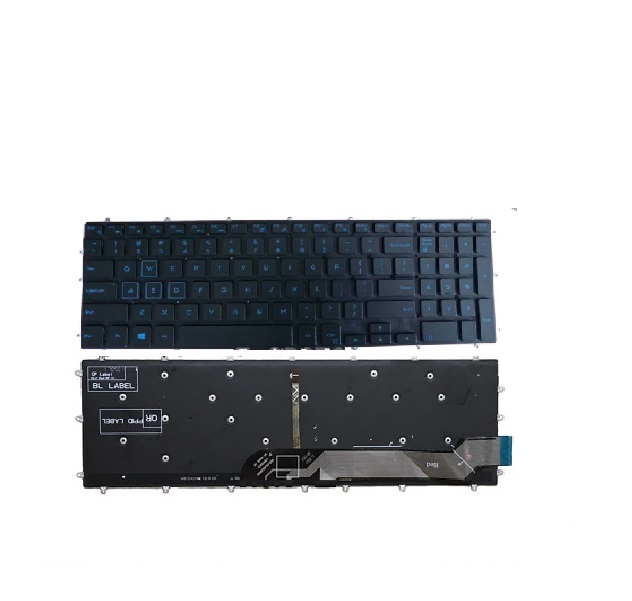 Bàn phím dành cho Laptop Dell Inspiron 15-7566 15-7567 15-7577 15-7586 Keyboard US Backlit màu xanh