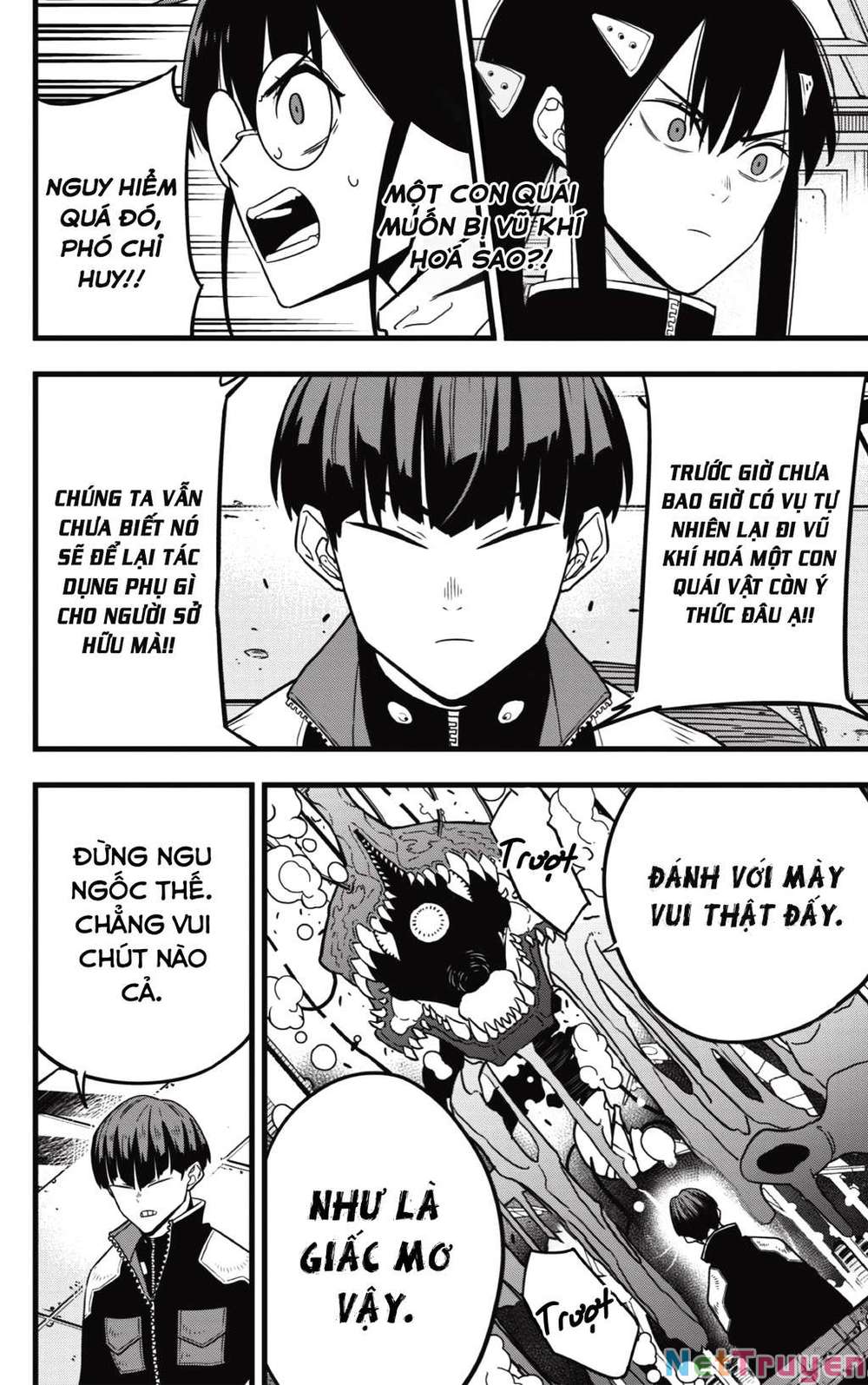 hôm nay - tôi hóa kaiju chapter 56 13