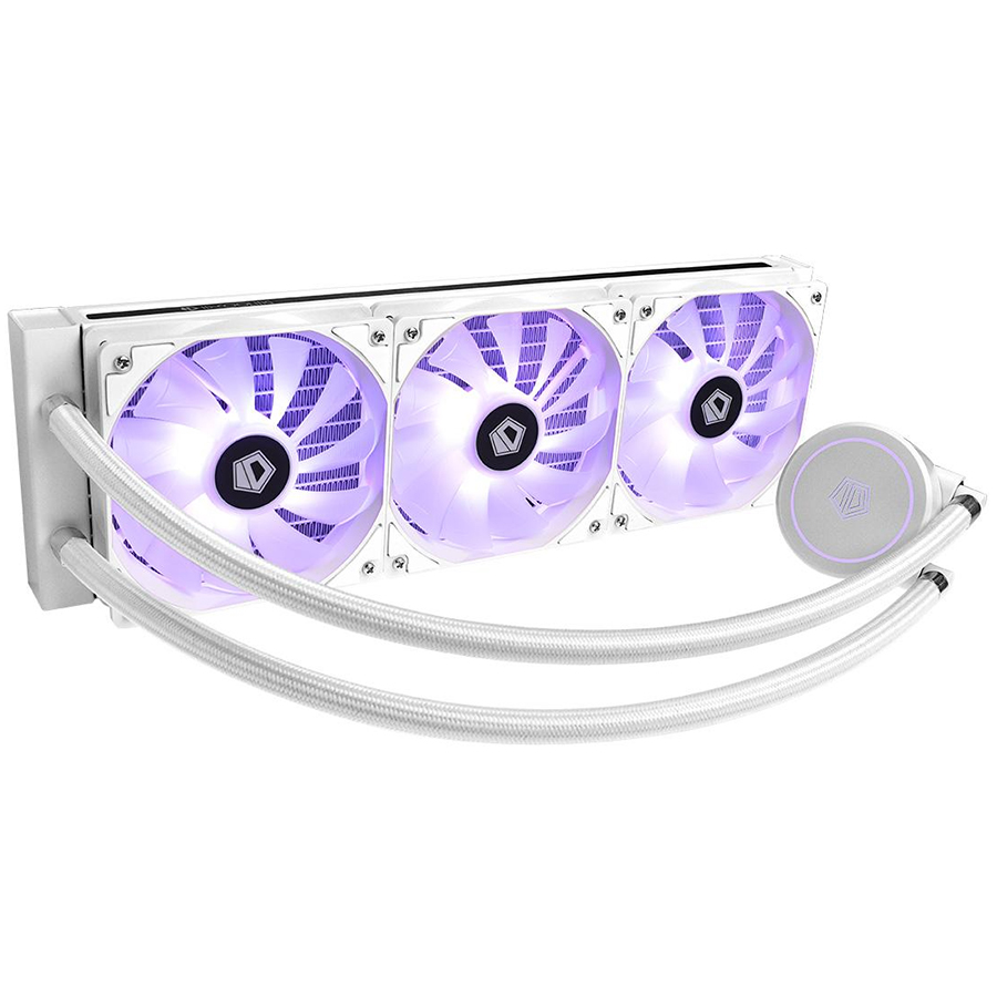 Tản nhiệt nước CPU ID-COOLING AURAFLOW X 360 SNOW - Hàng Chính Hãng