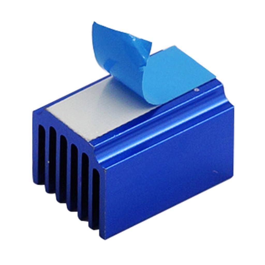 4Pcs 3D Printer Parts TMC2100 Stepper Motor Driver Heat Sinks Cooling Block