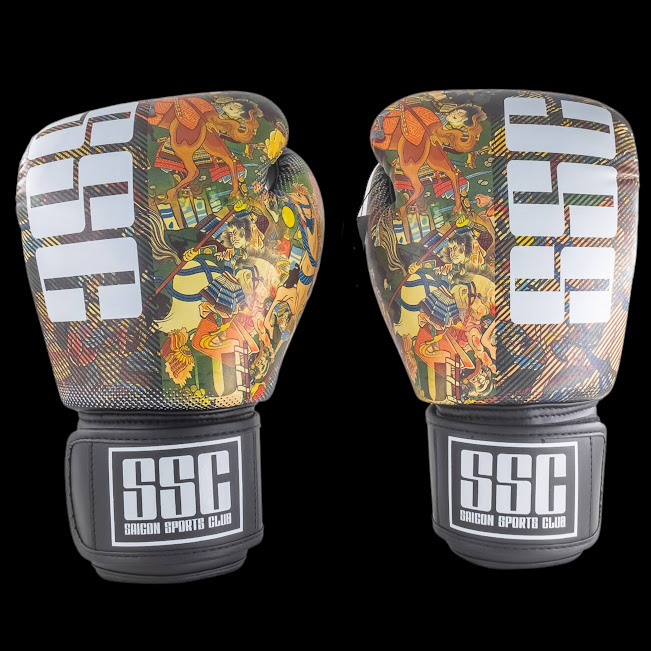 Găng tay SSC Boxing/Muaythai - SP000263 - Găng nhập khẩu Thái Lan, logo SSC