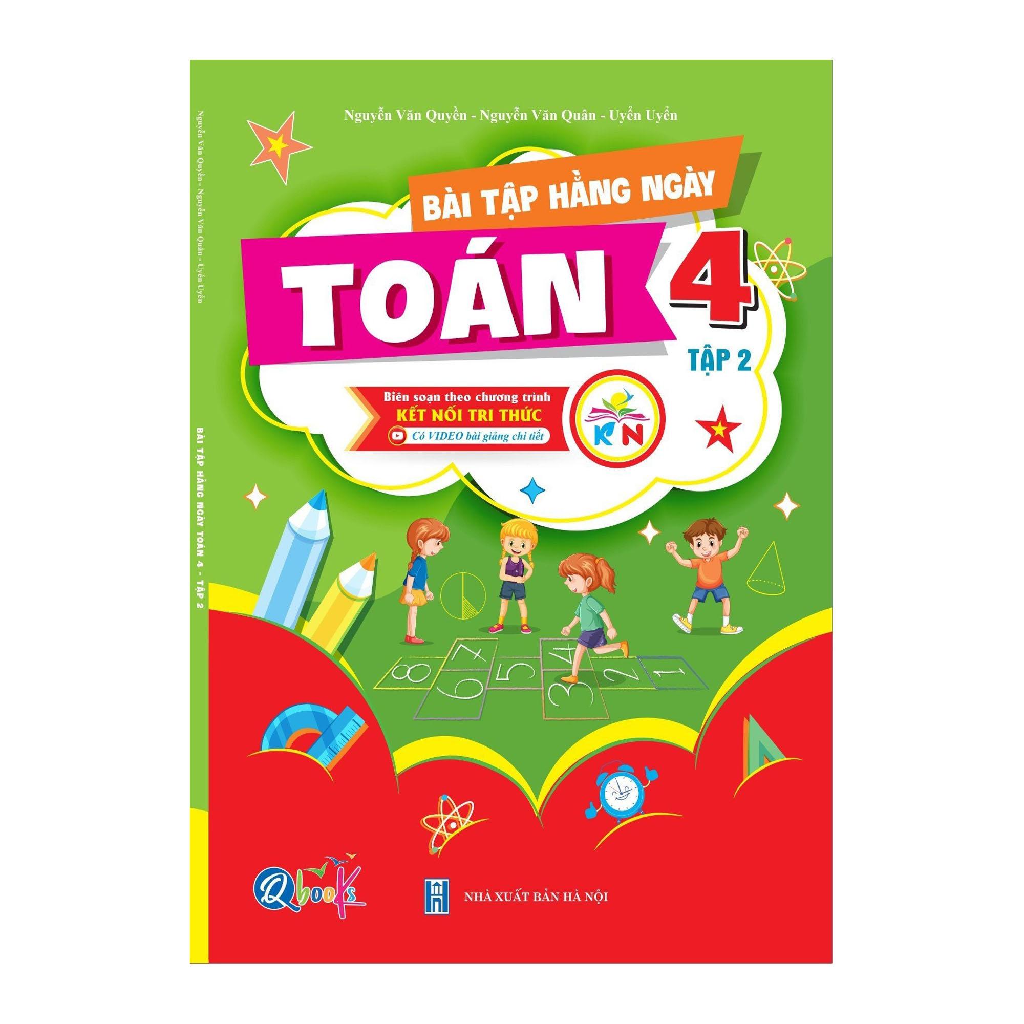 Bài Tập Hằng Ngày Toán Lớp 4 - Tập 2 - Kết Nối Tri Thức Với Cuộc Sống - Bản Quyền