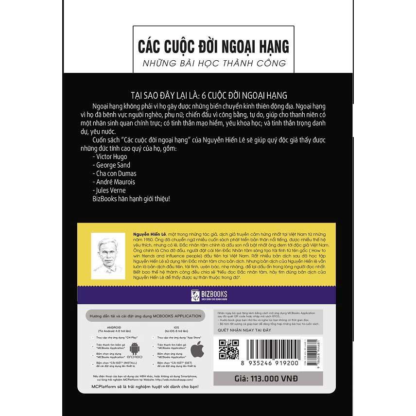 Sách - Các Cuộc Đời Ngoại Hạng - Những Bài Học Thành Công ( Tặng kèm bookmark thiết kế )