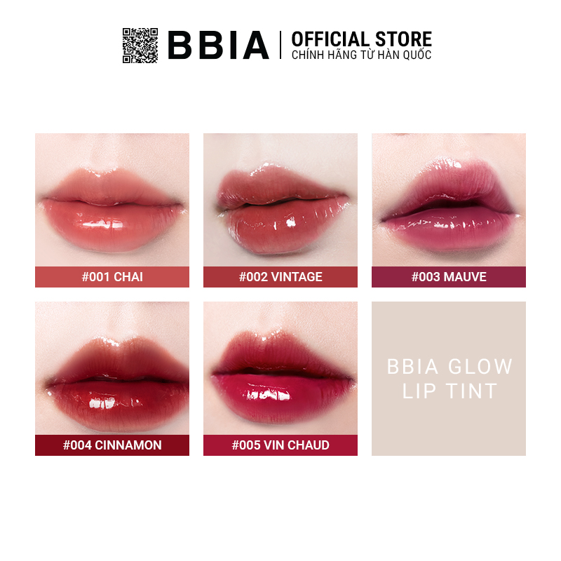 Combo 2 Son Bbia Glow Lip Tint 3.2g