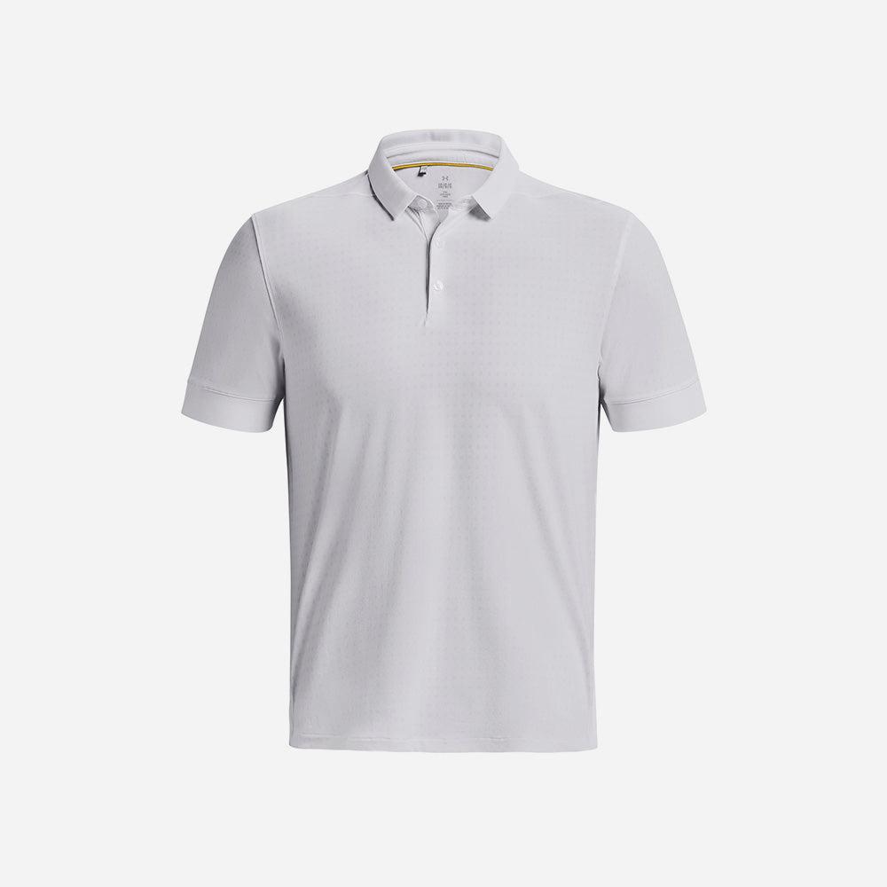 Áo polo thể thao nam Under Armour Curry Micro Splash - 1377406-100