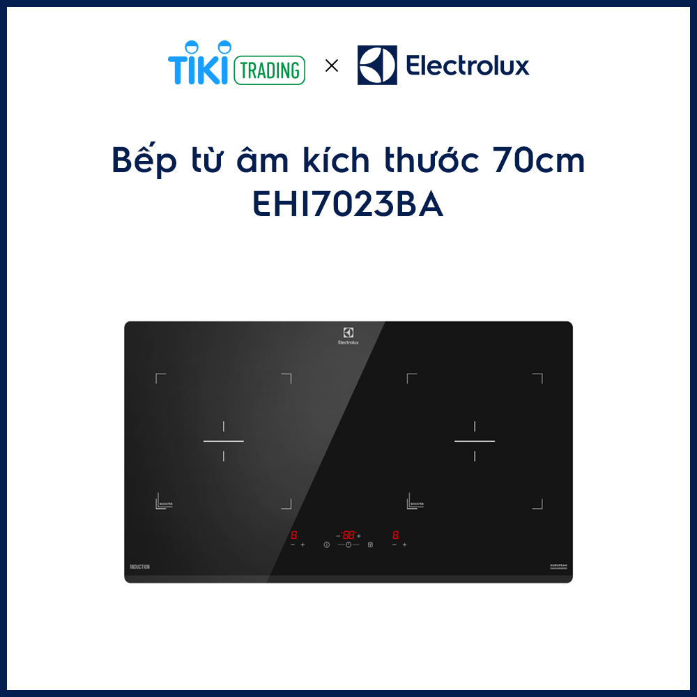 Bếp Âm Từ Đôi Electrolux EHI7023BA - 70cm (3800W)