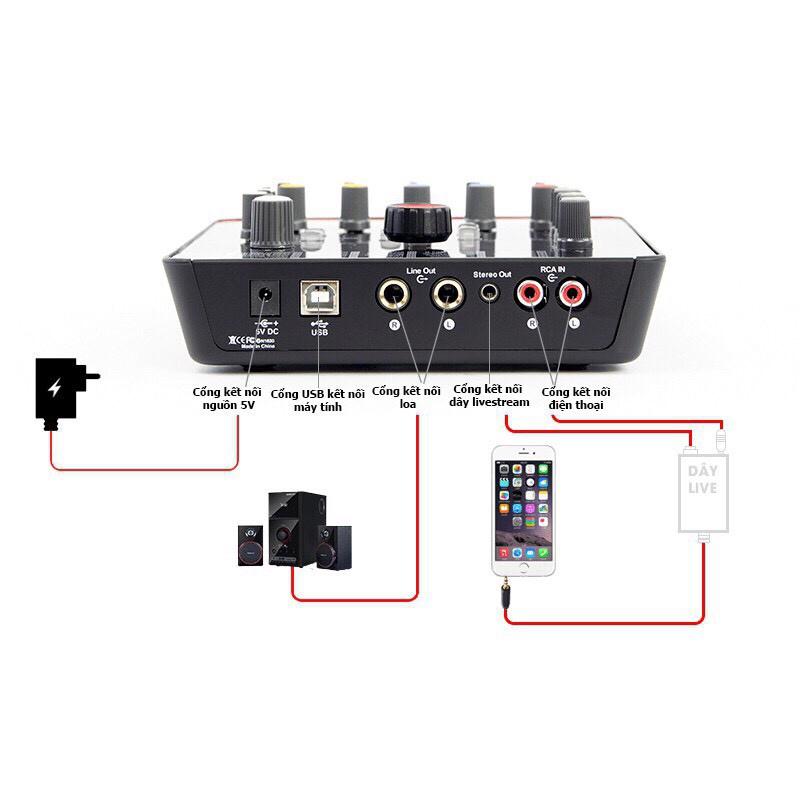 Sound Card ICON Upod Pro thu âm livestreams