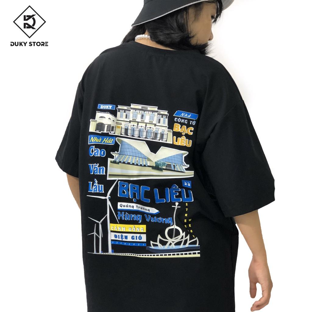 Áo thun Local Brand unisex in hình Bạc Liêu chất liệu cotton cao cấp - Duky Store