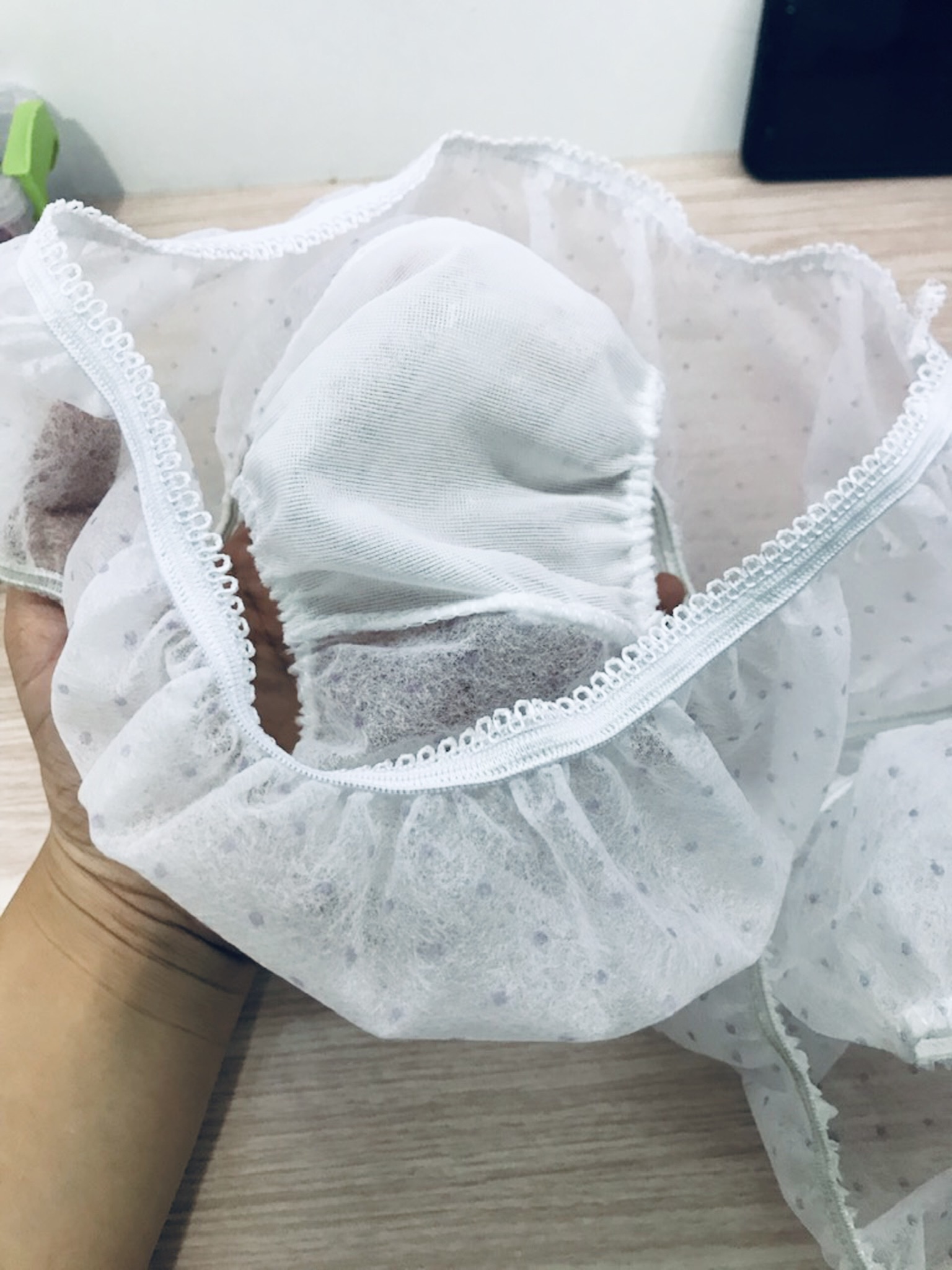 Quần Lót Giấy cho các mẹ sau khi sinh, 1 gói 5 chiếc (MSP: Đáy Cotton Lưng Ren)