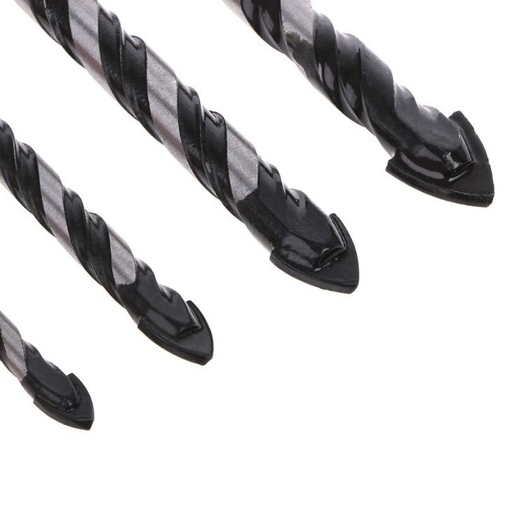 Bộ 4 mũi khoan kính 2 cạnh 6-12mm
