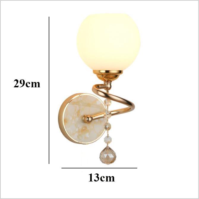 Đèn treo tường MIKEN kèm Led 3 chế độ ánh sáng trang trí cầu thang, phòng ngủ, ban công hiện đại