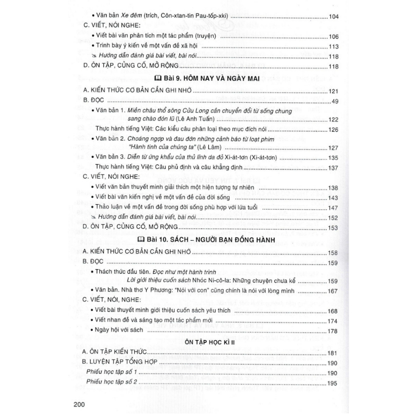 Sách - Combo Hướng Dẫn Học Và Làm Bài Làm Văn Ngữ Văn 8 Tập 1 + 2