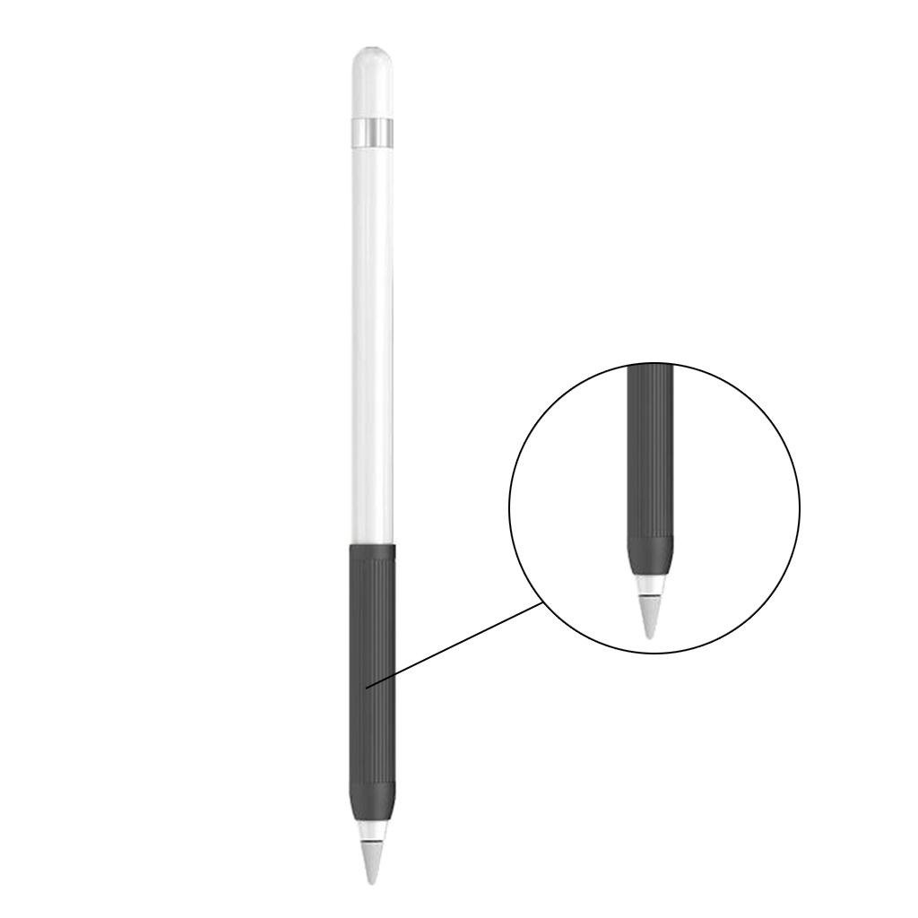 1 Pack Soft Grips Silicone Holder for Pencil 1st and 2nd iPad Air 4 10.9" 2020 iPad 9.7 iPad Pro 10.5/ 11/12.9/9.7 iPad 2019/2018 Pencil