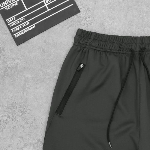 Quần short thun Sporting nam Simple &amp; Basic, thun co giãn 4 chiều, màu xám