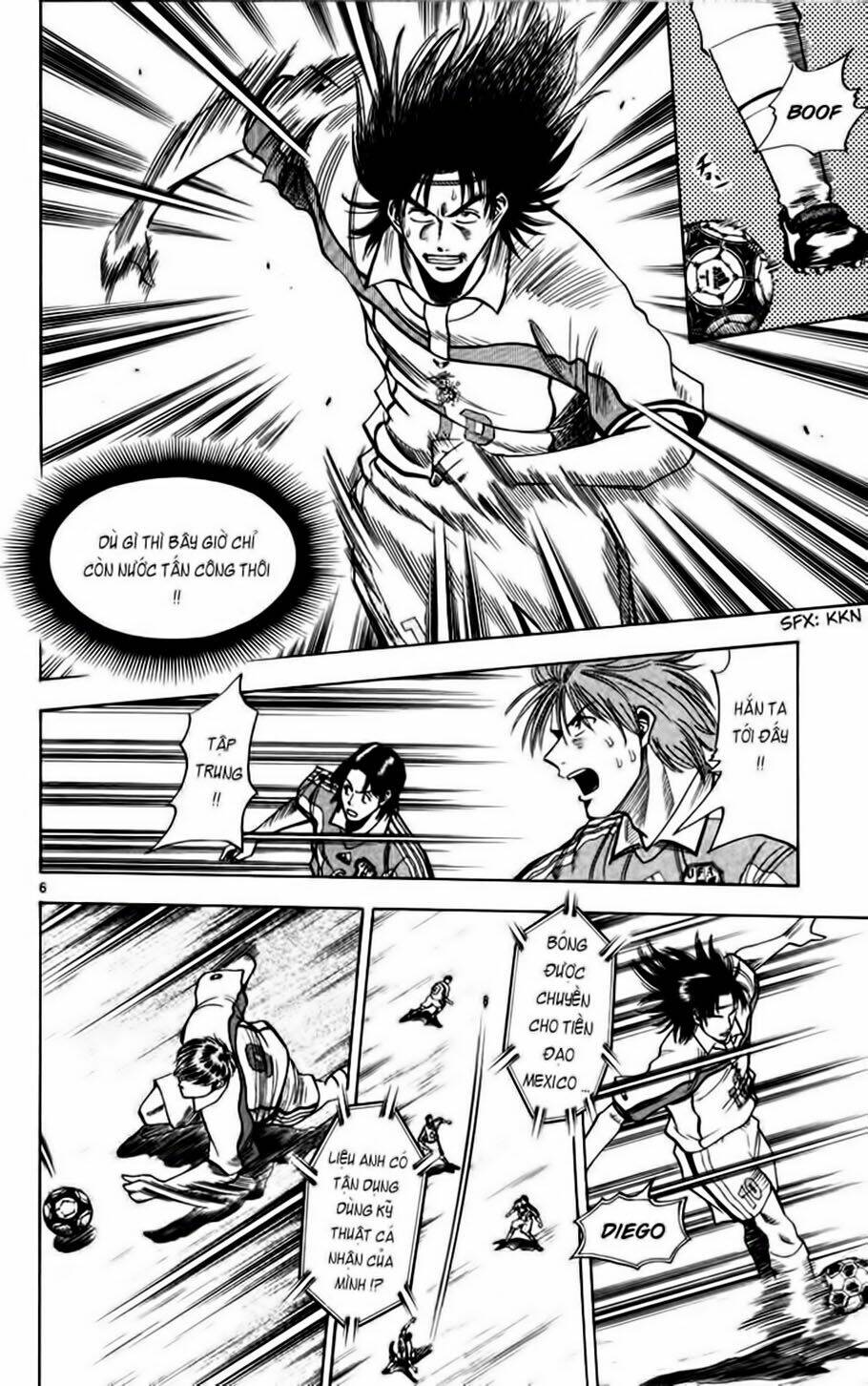 vũ điệu trên sân cỏ - fantasista chapter 69 6