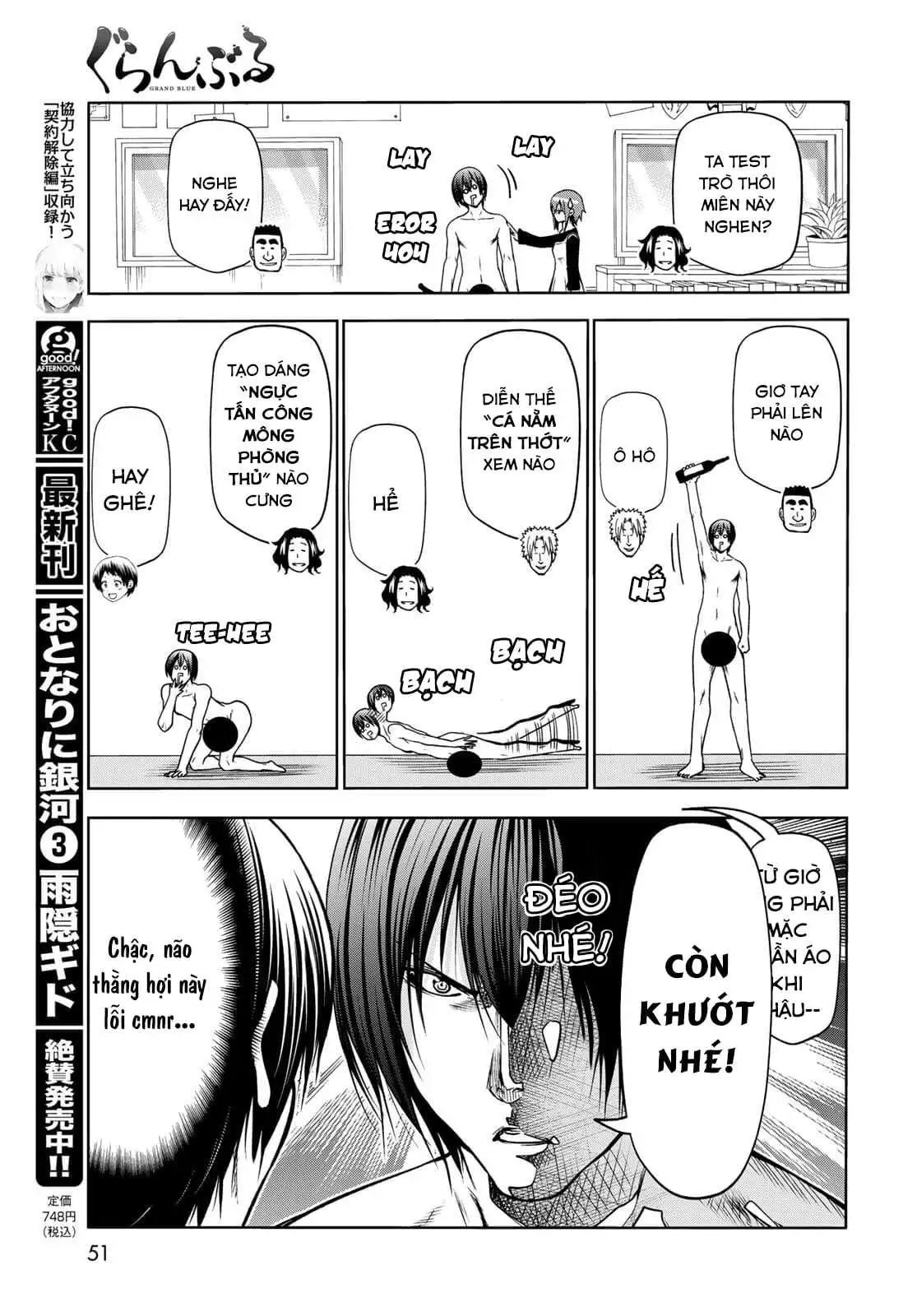 cô gái thích lặn - grand blue chapter 73 15