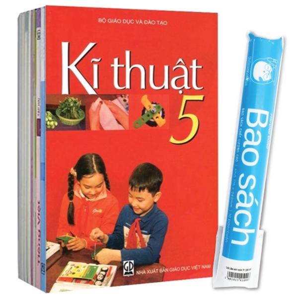 Sách Giáo Khoa Bộ Lớp 5 - Sách Bài Học + Bao Sách TP