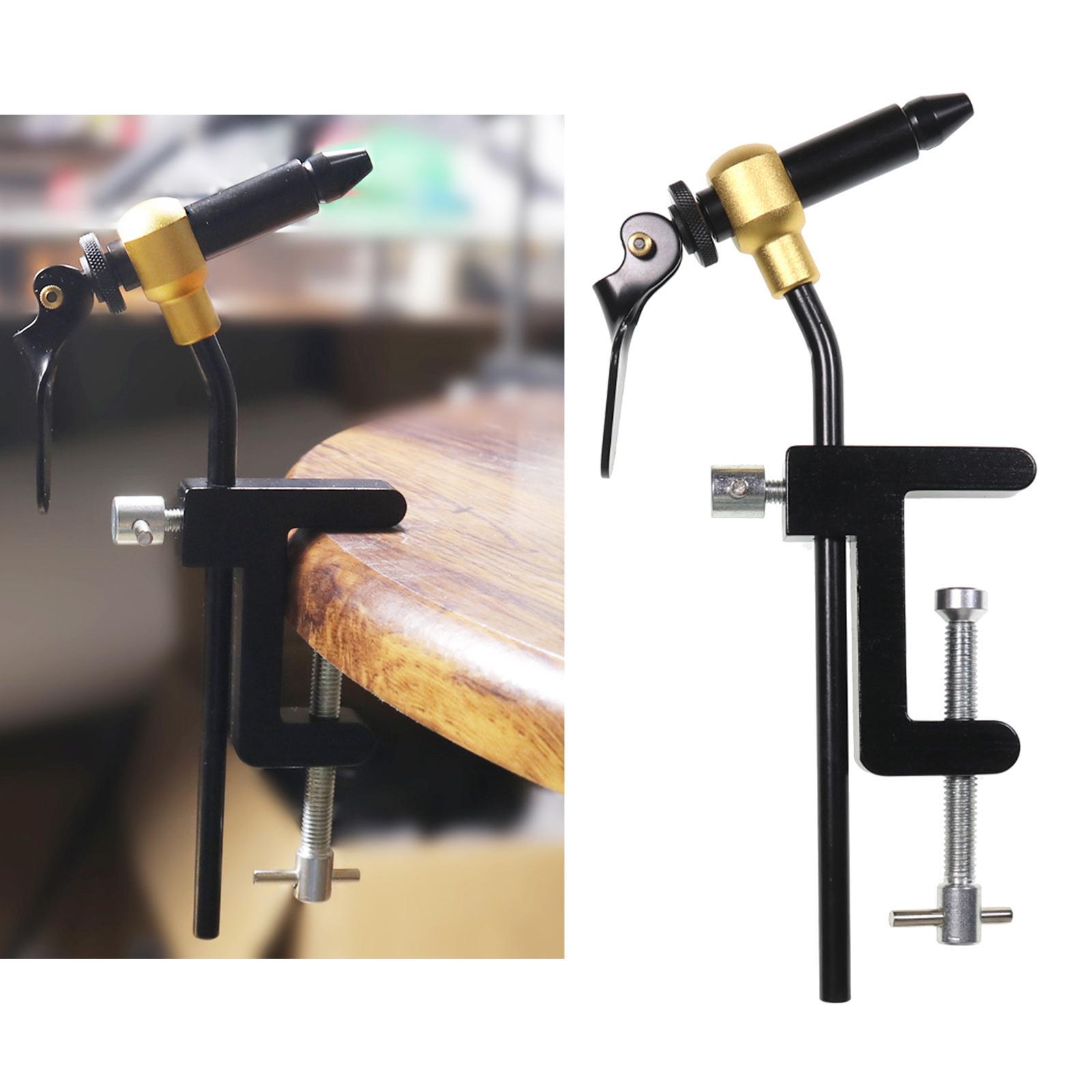 Rotary Fly Tying Vise Fishing Flies Tying Tool with Maker Jigs Tool