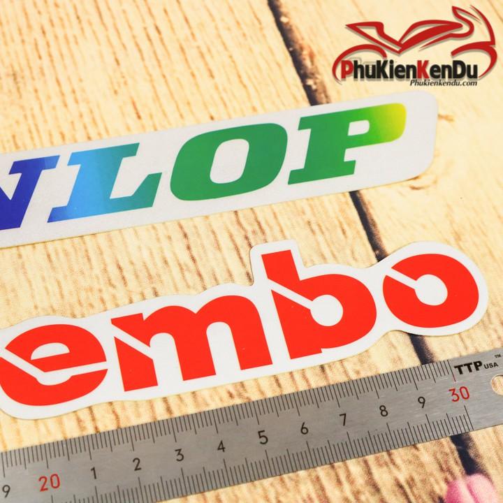 TEM CHỮ XE MÁY COMBO 2 TẤM