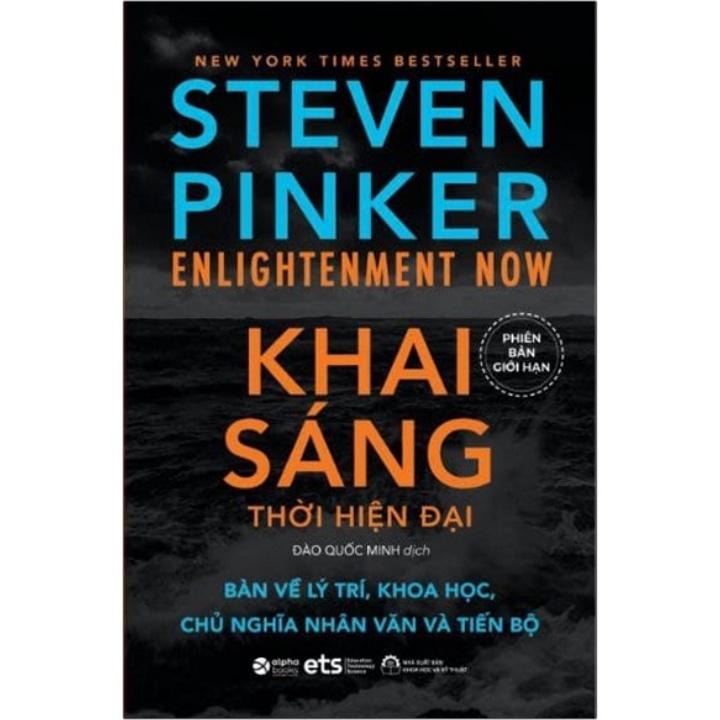 Khai Sáng Thời Hiện Đại - Enlightenment Now - Bìa Cứng - Bản Quyền