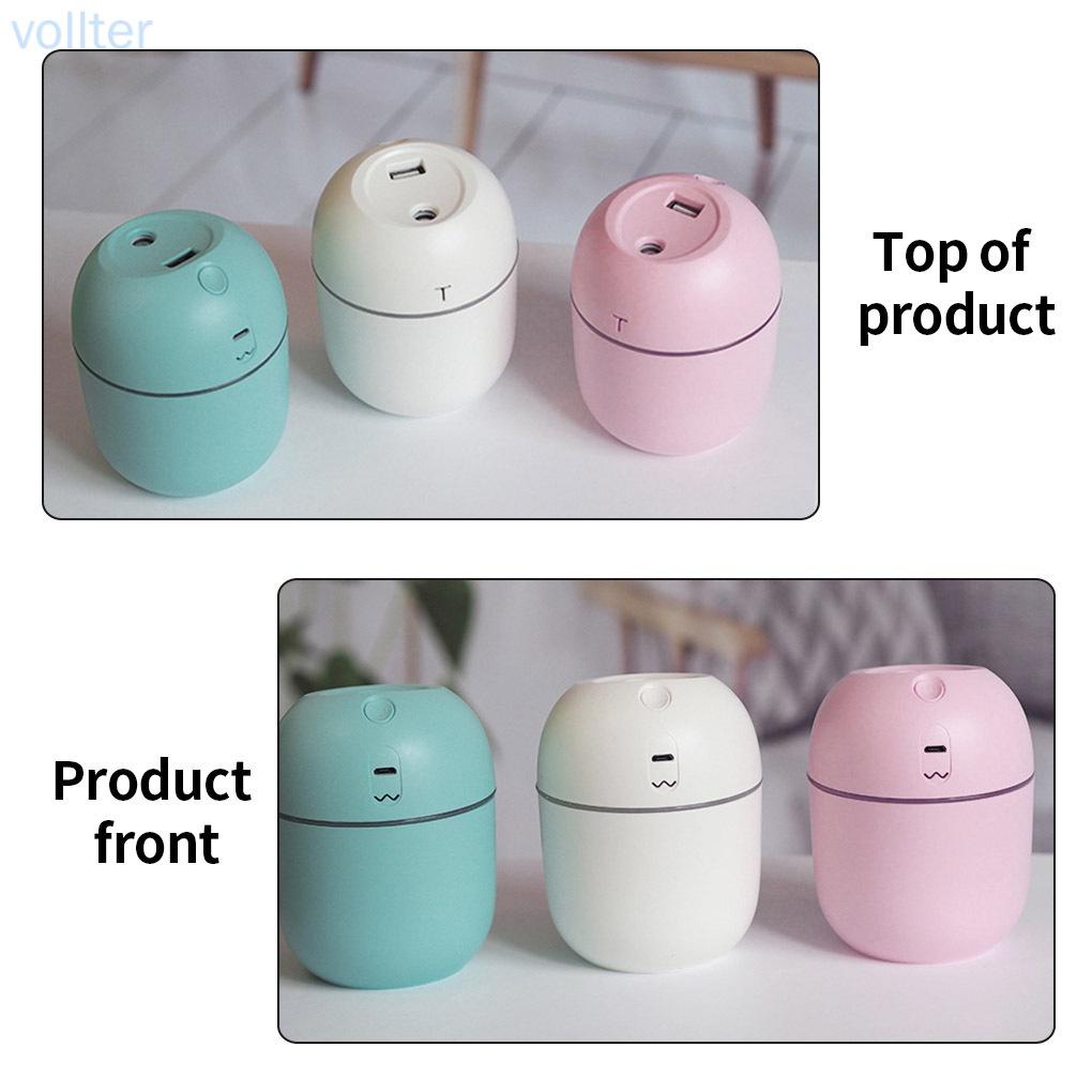 Air Humidifier Home Office Car Portable Mini USB Powered Air Diffuser Anti-dry Humidifier, Pink