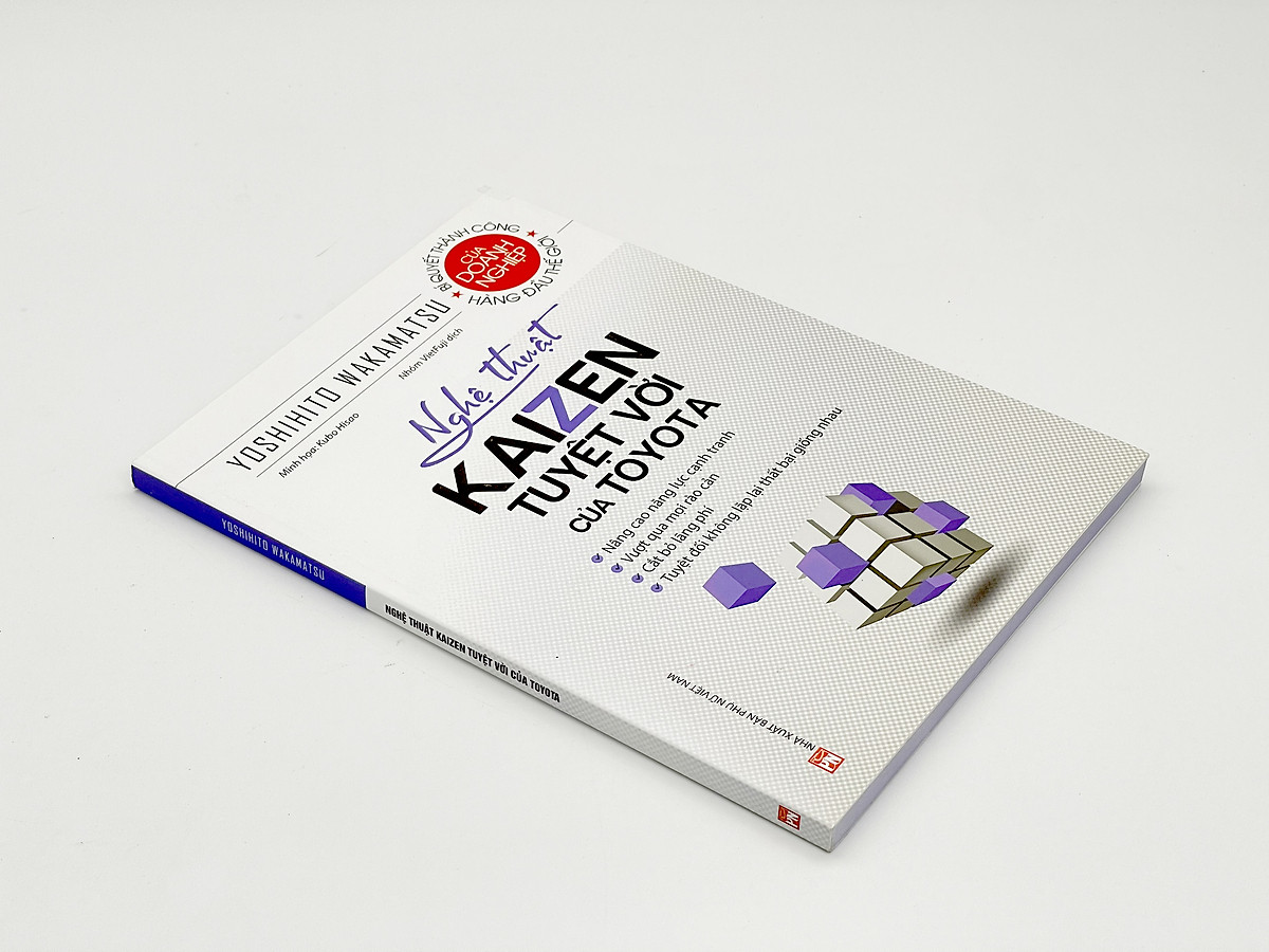 Sách Nghệ Thuật Kaizen Tuyệt Vời Của Toyota