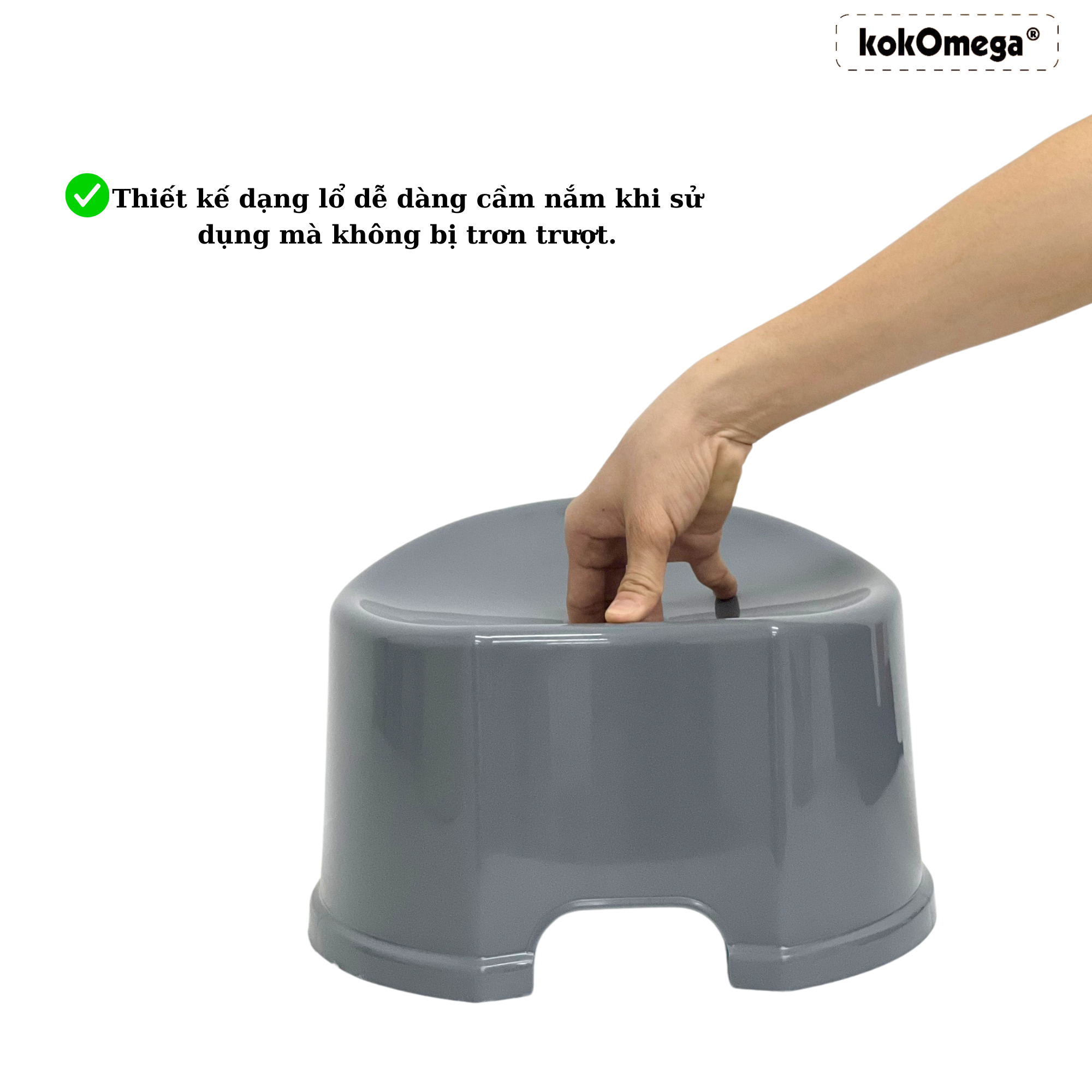 Bàn Học Sinh, Ghế Nhựa Nhà Tắm Chống Trơn Trượt, Ghế Trẻ Em Bằng Nhựa Cao Cấp Dày Dặn kokOmega Hàn Quốc
