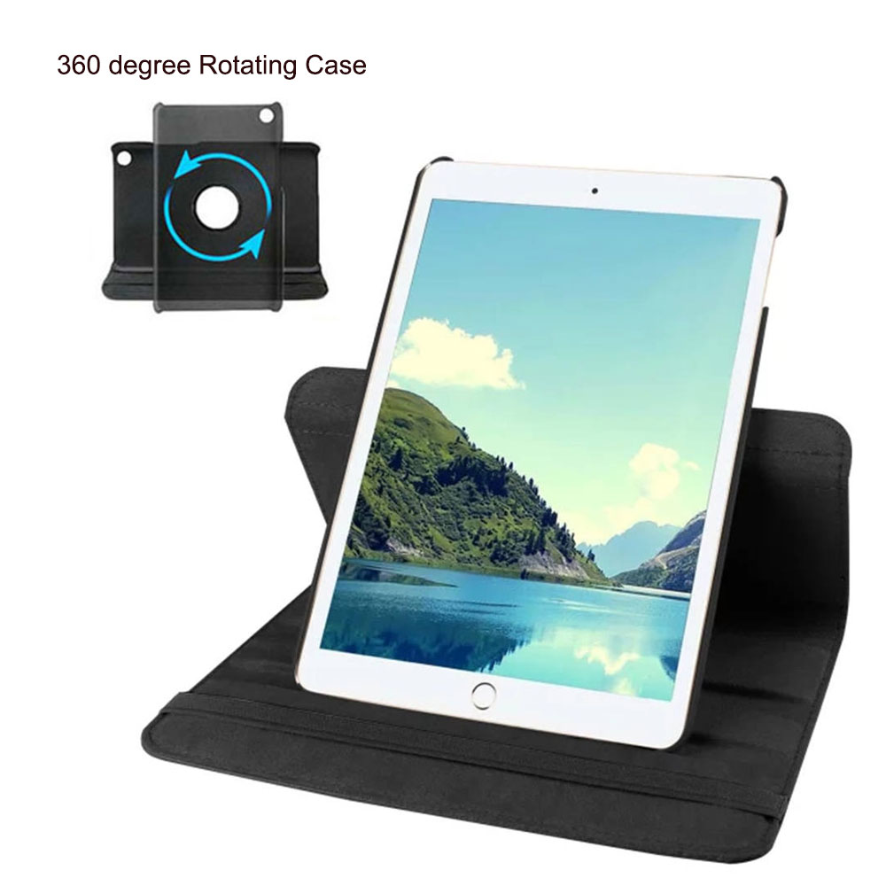 Bao da dành cho iPad Pro 12.9 2020 / iPad Pro 12.9 2021 chip M1 xoay 360 độ chống bụi chấm thấm tiện lợi