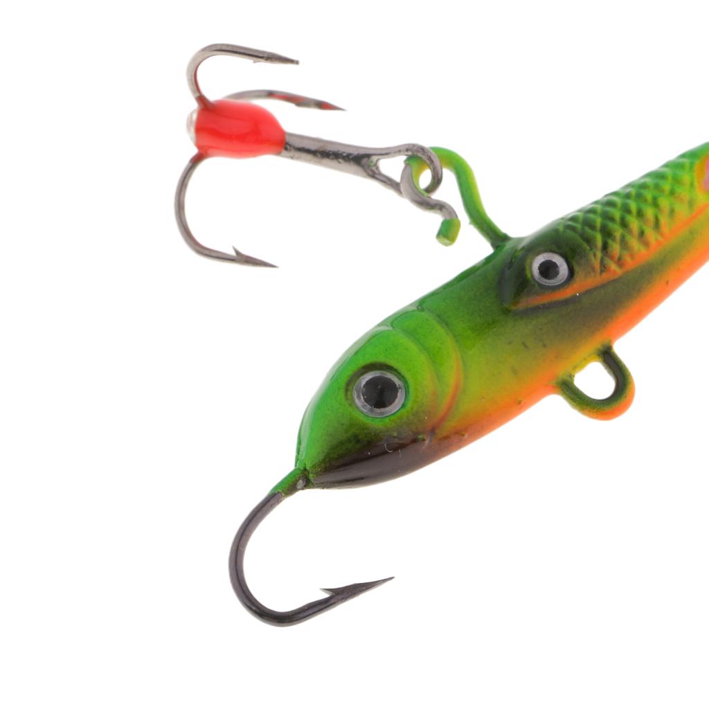 Ice Fishing Lure Bait Straight Up Jigs Fishing Lure Bass Walleye Lure