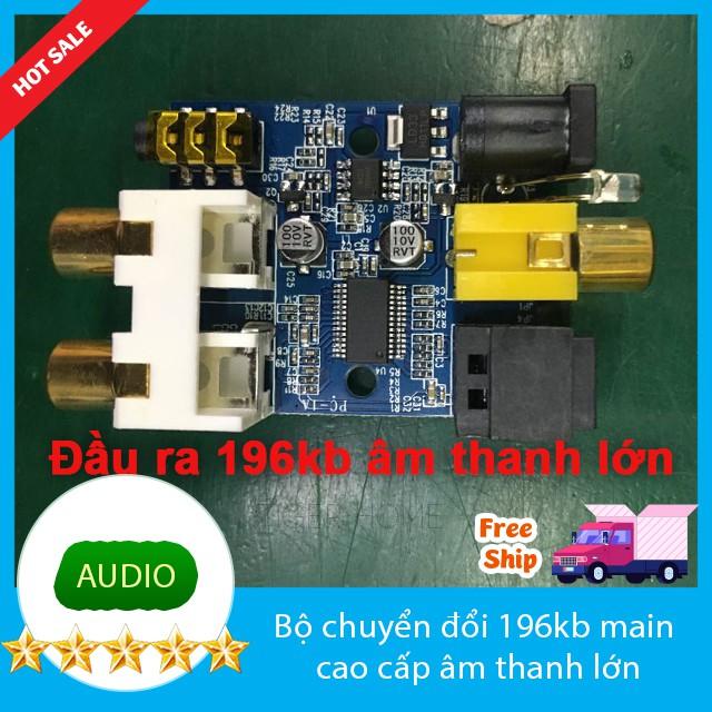 Bộ chuyển đổi Âm Thanh Cổng quang Optical sang Audio AV - R/L, Cổng 3,5 Hỗ Trợ Tv 4k Loại Xịn Model 2021 196-96kb