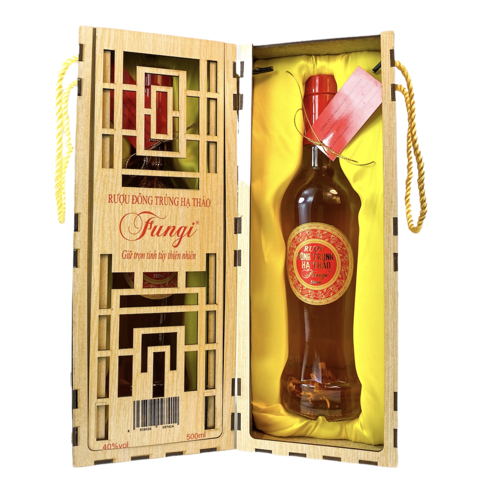 [500ml] Rượu Đông Trùng Hạ Thảo Fungi