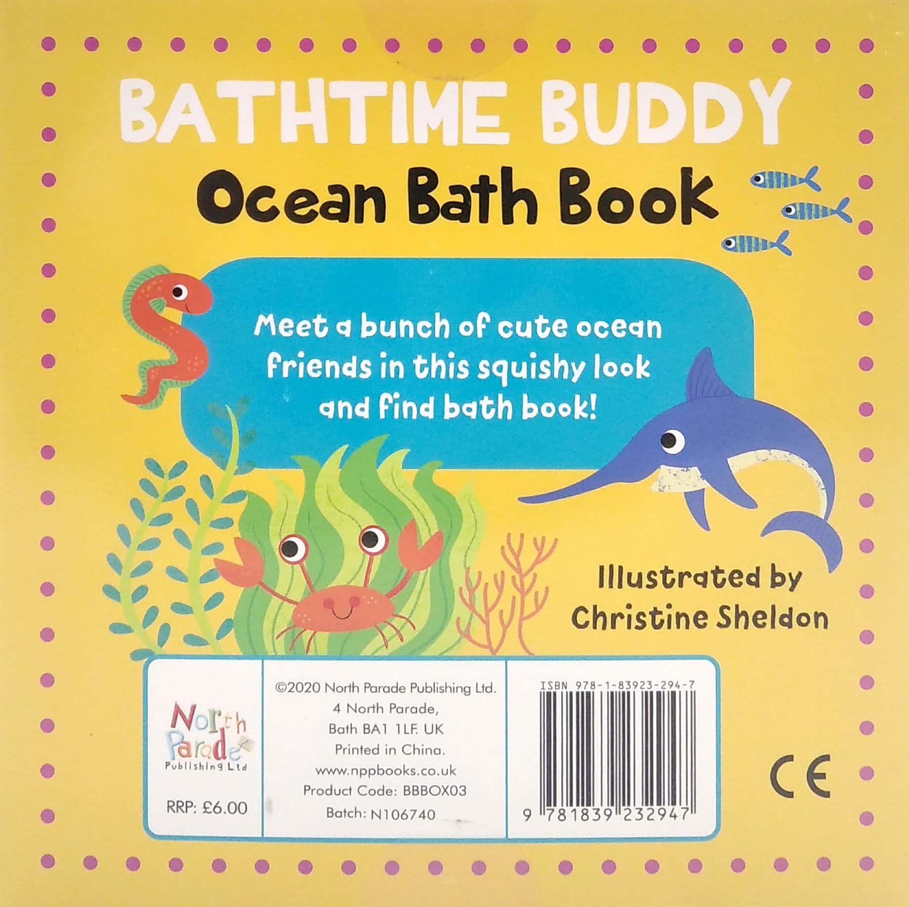 Bathtime Buddy Book - Ocean