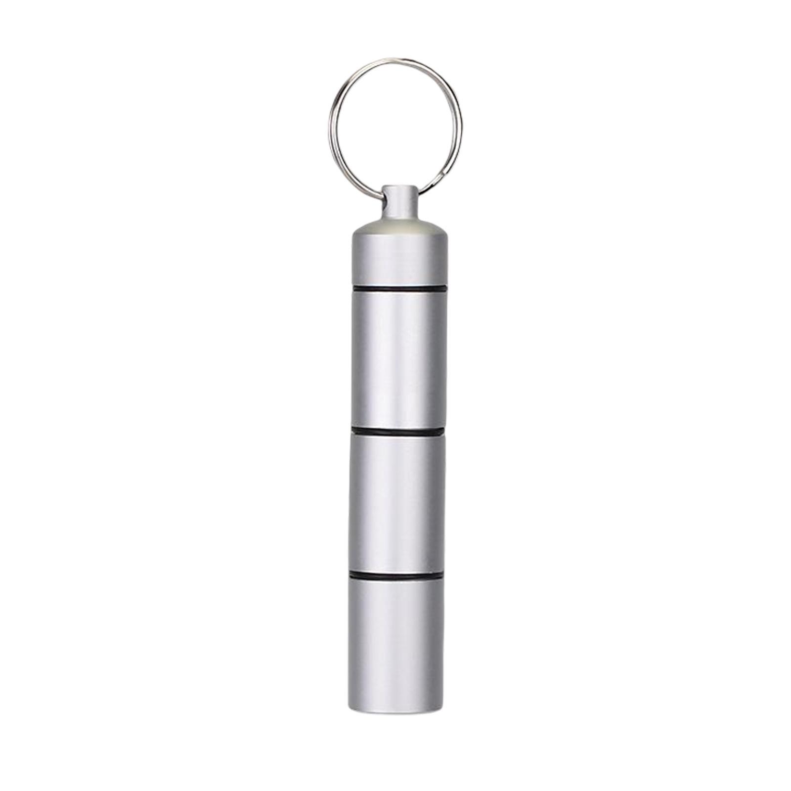 Portable Tablet Pill Container Medicine Case Pill Box Organizer for Pocket Travel