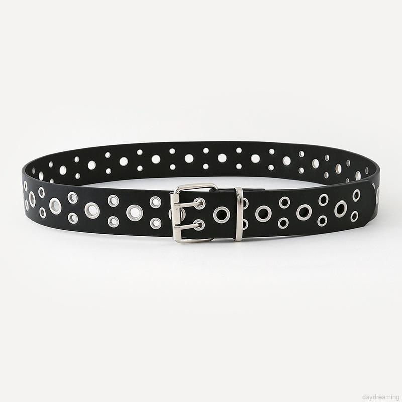 Thắt Lưng Da Pu Khóa Tròn Thời Trang Cho Nữ