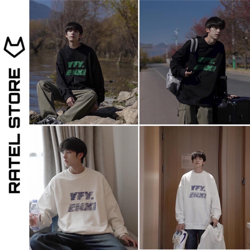 Áo Sweater Nỉ Bông Nam Nữ ( YFY ) Unisex Form Rộng