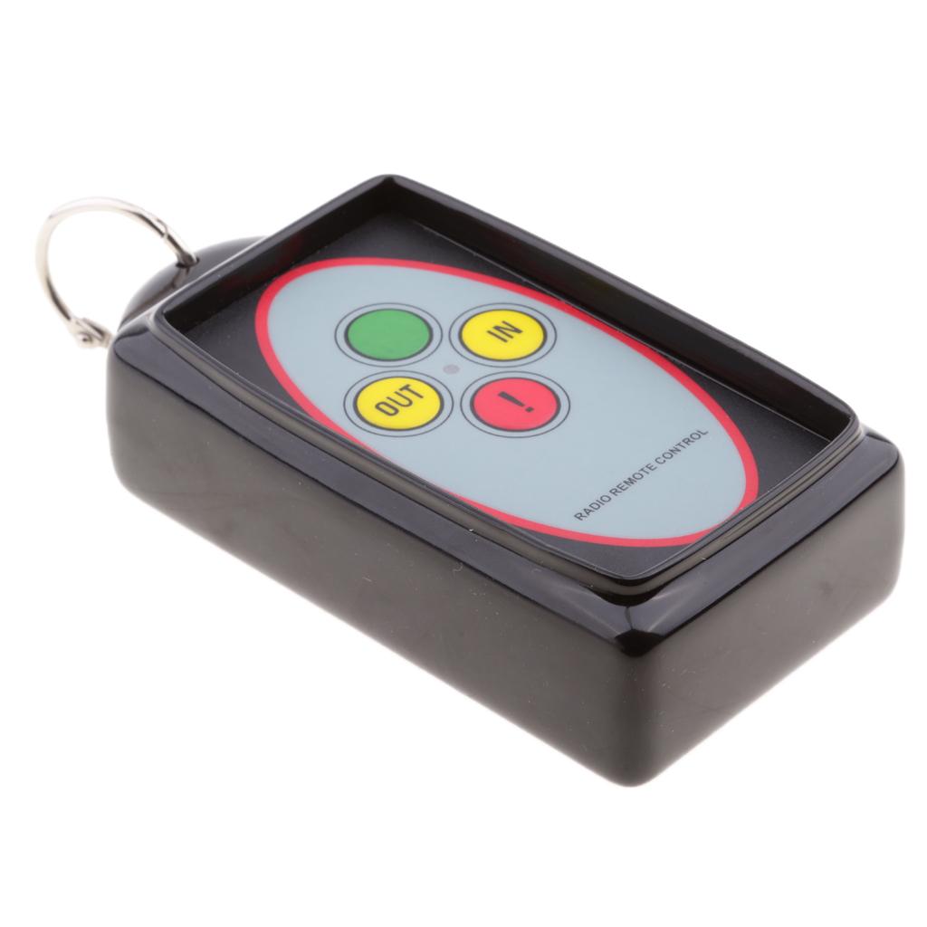 98ft 24V Car ATV SUV Wireless Winch Remote Control Kit Switch LED indicator KLS-208/4