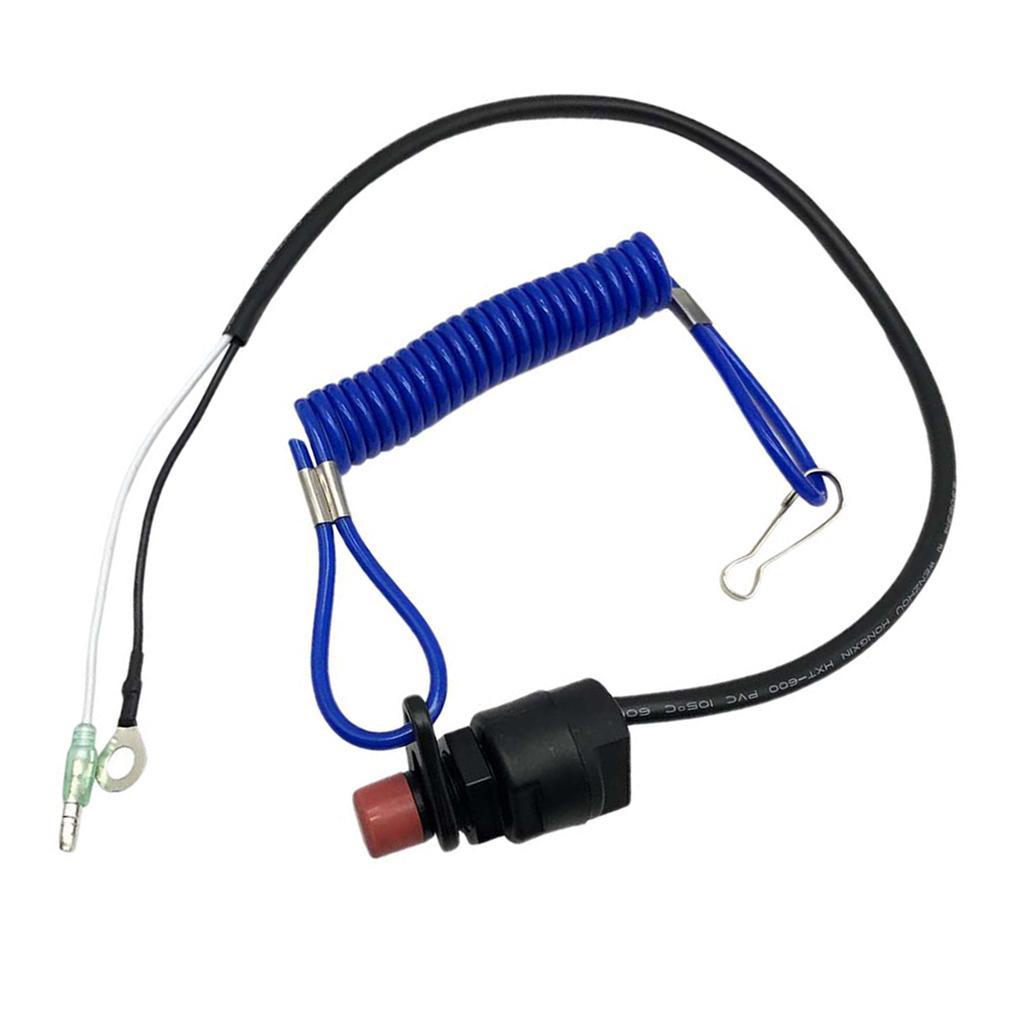 3x Boat Engine Cut off Kill Stop Switch Lanyard for Motors