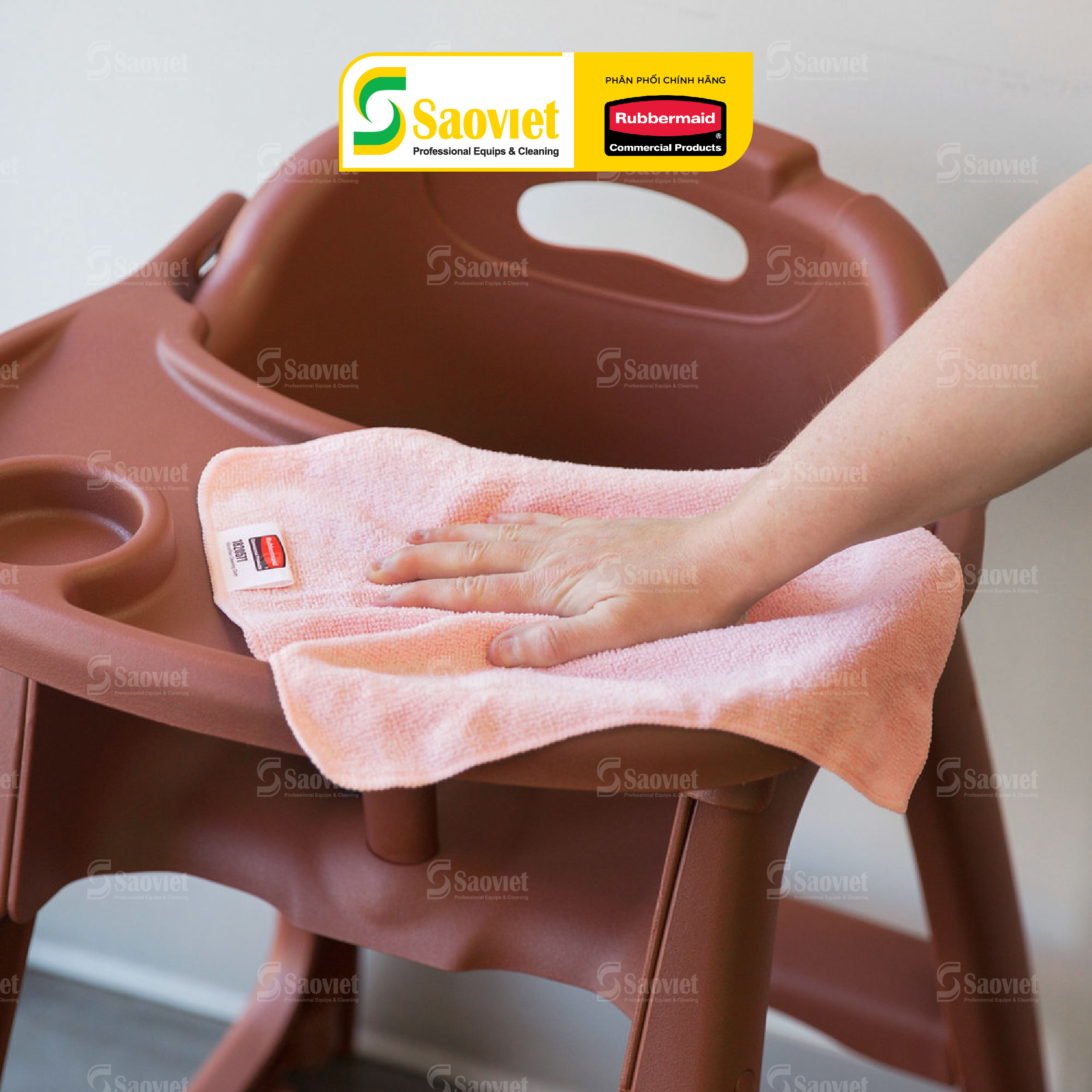 Khăn Lau Bụi MICROFIBER RUBBERMAID Size S, Size M Nhiều Màu - SKU: 1820577/8/9 - 1820580/1/2/3/9 | SAOVIETCO