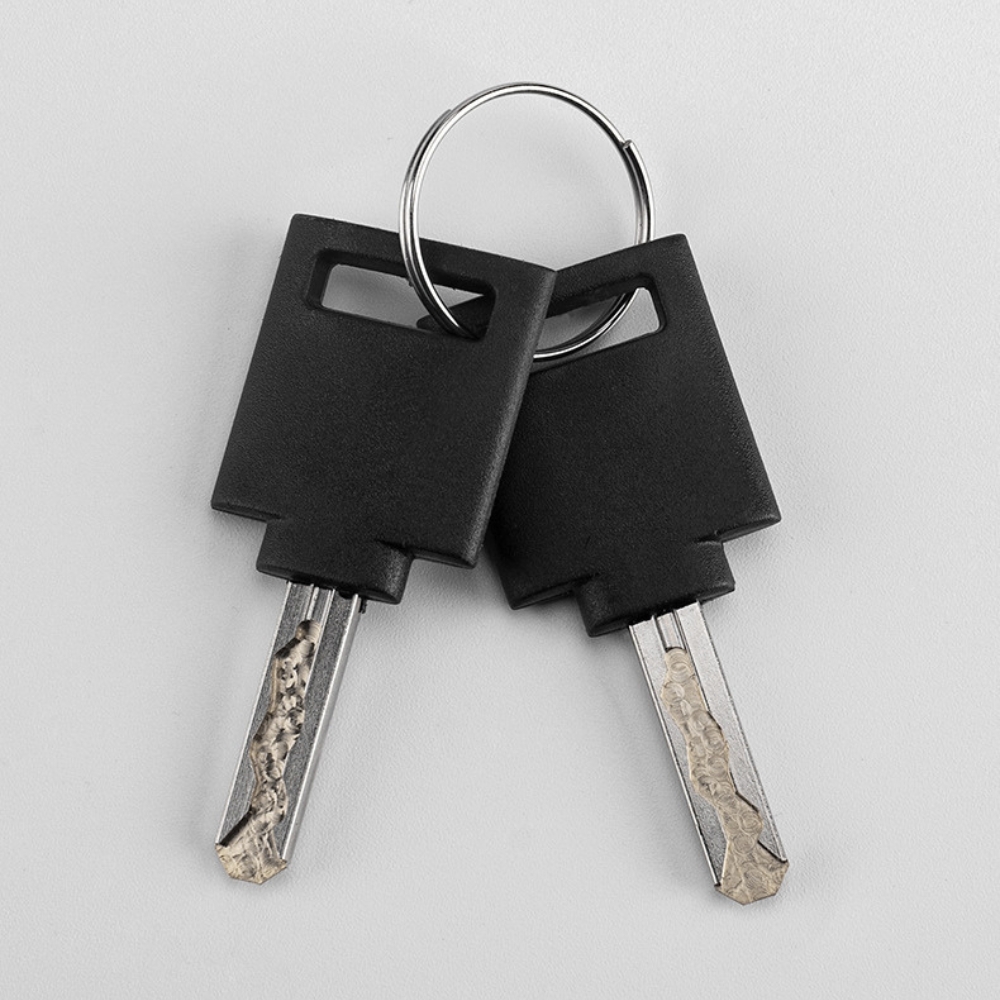 Ổ khóa vân tay chống trộm chống cắt chống nước thông minh kèm chìa Exsmith P803