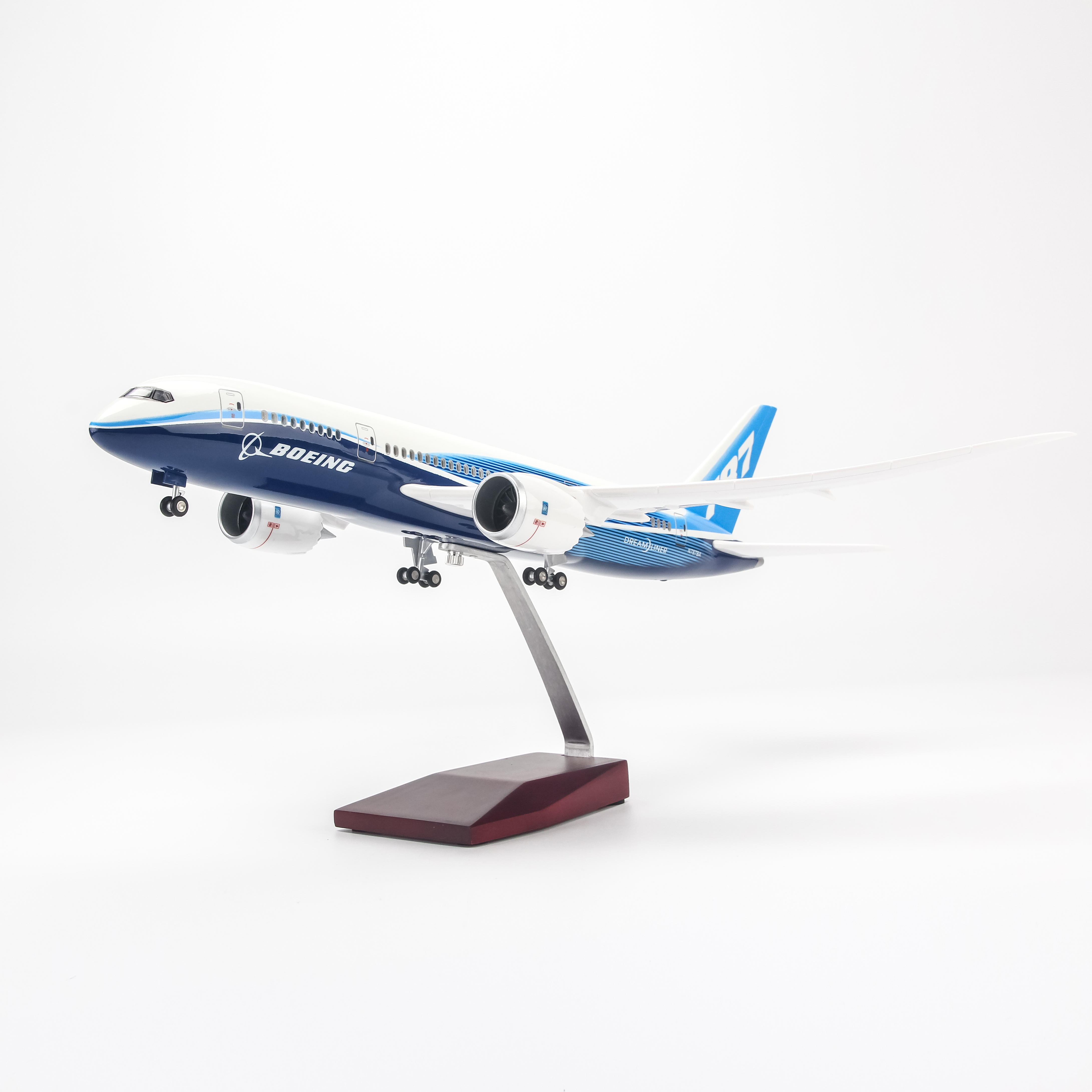 Mô hình máy bay Original Boeing B787 lắp ráp có đèn 47cm MBMH46