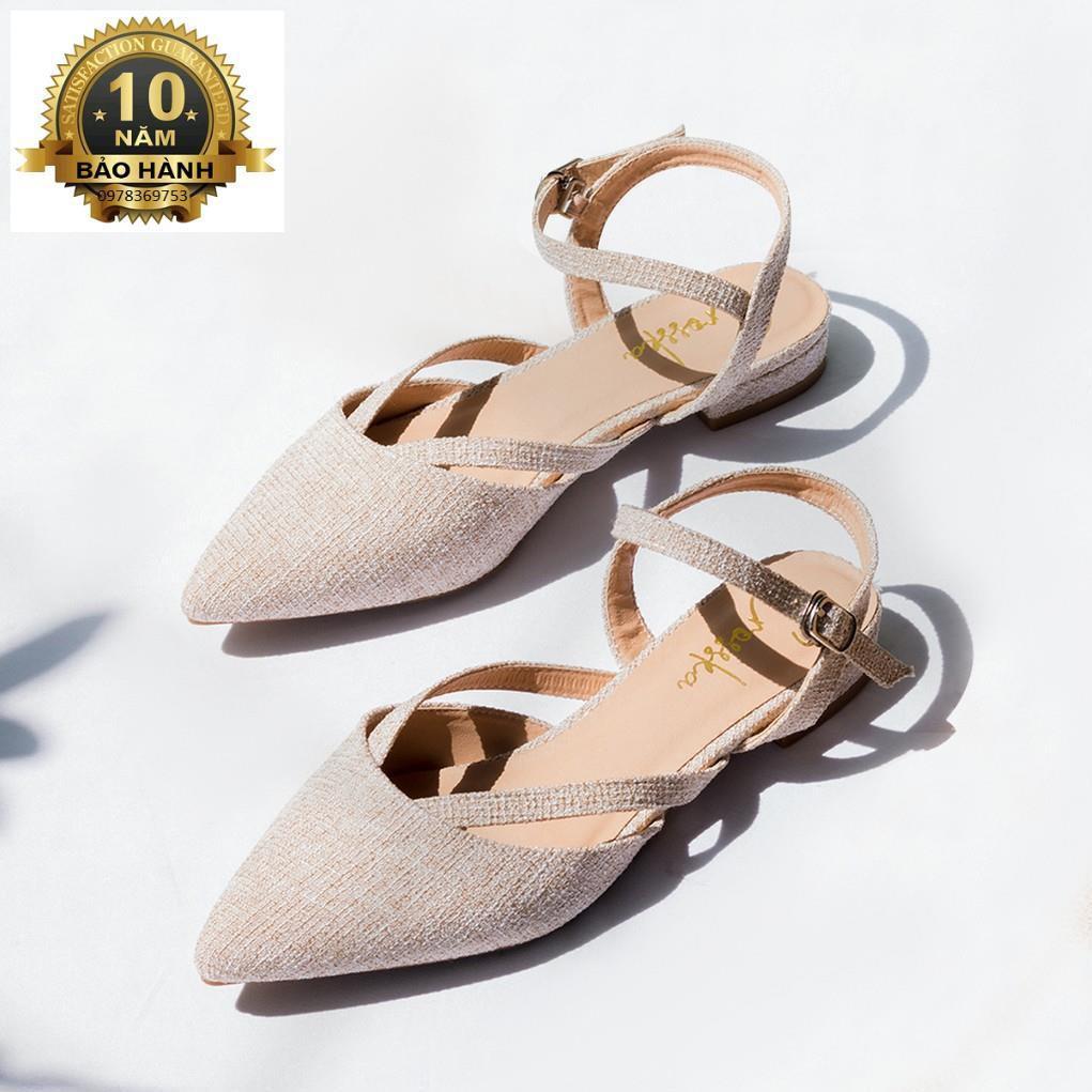 Giày Nữ Đế Bệt Mũi Nhọn Thời Trang EL008